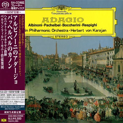 Herbert von Karajan, Berlin Philharmonic Orchestra – Adagio (1972) [Japanese SHM-SACD 2011] SACD ISO + Hi-Res FLAC