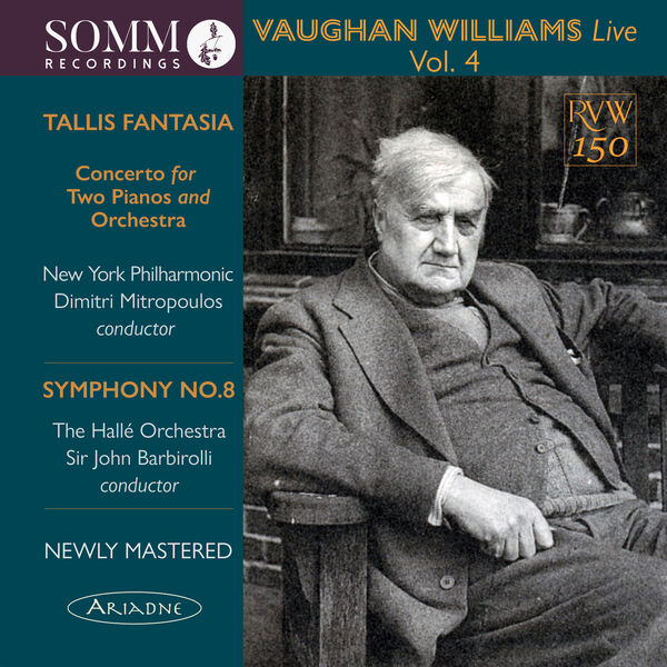 Dimitri Mitropoulos, New York Philharmonic - Vaughan Williams Live Vol. 4 (2023) [FLAC 24bit/44,1kHz]
