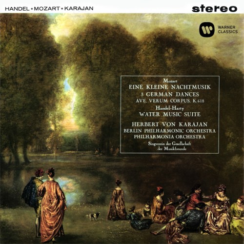 Berlin Philharmonic Orchestra, Philharmonia Orchestra, Herbert von Karajan – Herbert von Karajan conducting music by Mozart & Handel (2014) [FLAC 24 bit, 96 kHz]