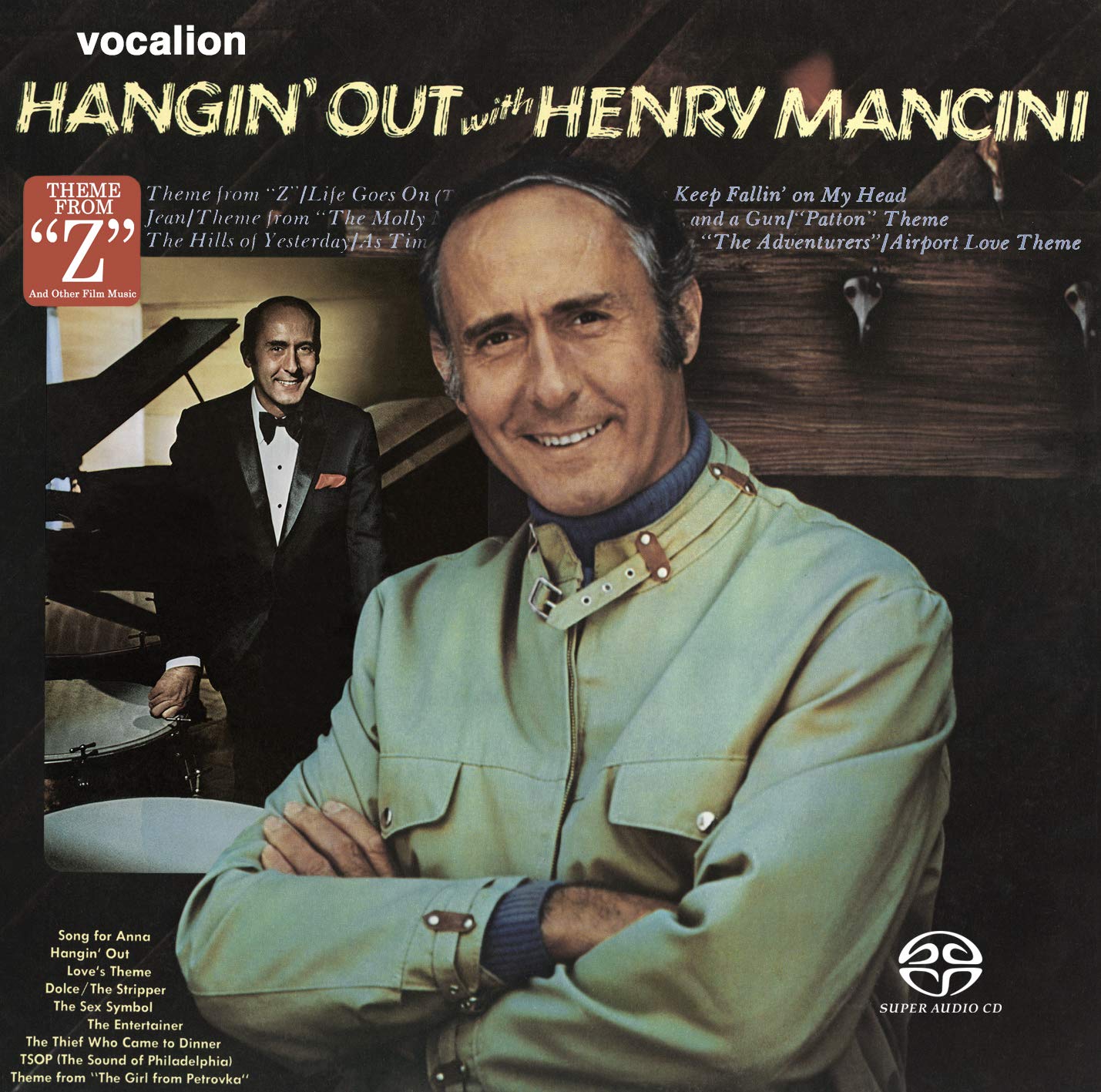 Henry Mancini – Hangin’ Out & Theme from Z (1974 & 1970) [Reissue 2019] MCH SACD ISO + Hi-Res FLAC