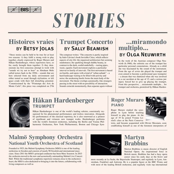 Håkan Hardenberger & Martyn Brabbins – Stories (2019) [Official Digital Download 24bit/96kHz]
