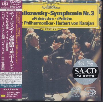 Herbert von Karajan, Berliner Philharmoniker – Tchaikovsky: Symphony No.3 ‘Polish’… [Japanese SHM-SACD 2016] SACD ISO + Hi-Res FLAC
