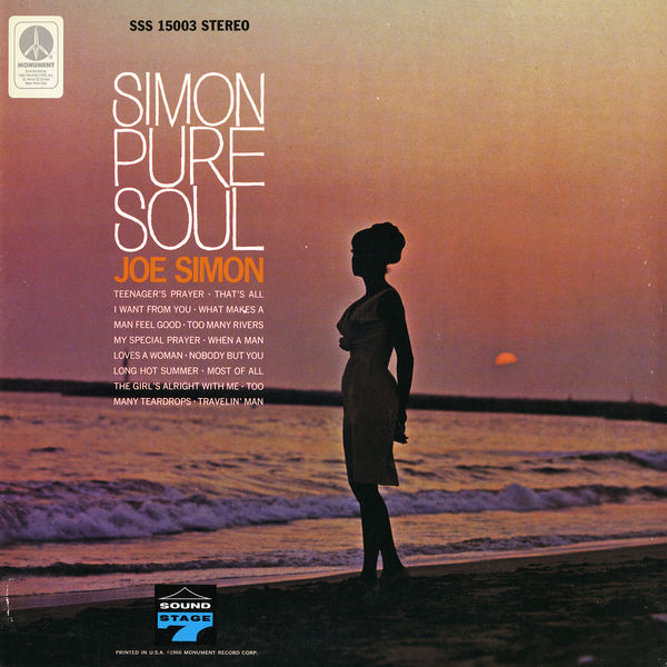 Joe Simon – Simon Pure Soul (1966/2016) [Official Digital Download 24bit/192kHz]