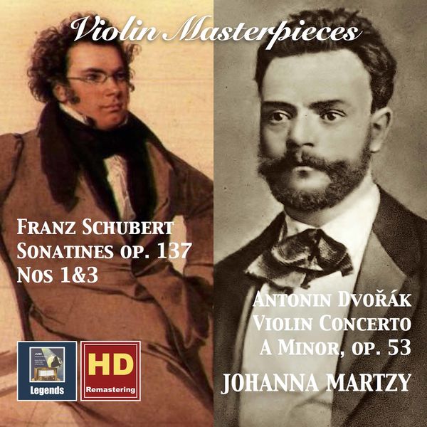 Johanna Martzy – Schubert & Dvořák: Works for Violin (Remastered 2017) (2017) [Official Digital Download 24bit/48kHz]