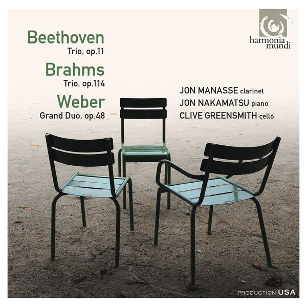 Jon Manasse, Jon Nakamatsu, Clive Greensmith – Beethoven, Brahms, Weber: Trios & Duo (2014) [Official Digital Download 24bit/88,2kHz]