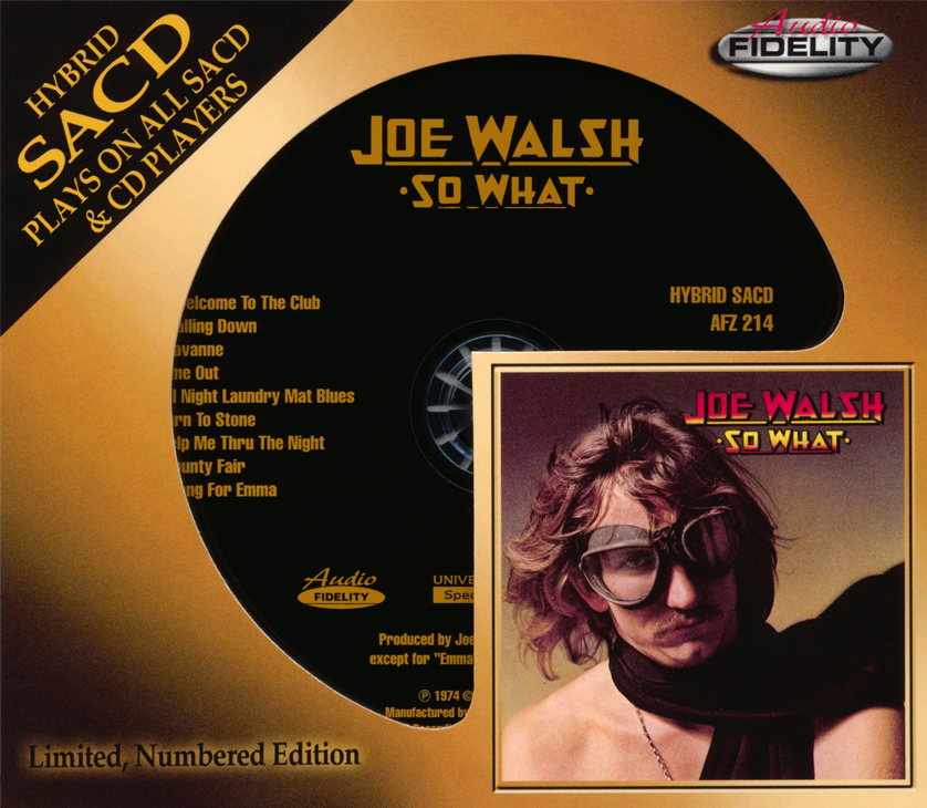 Joe Walsh – So What (1974) [Audio Fidelity 2015] SACD ISO + Hi-Res FLAC