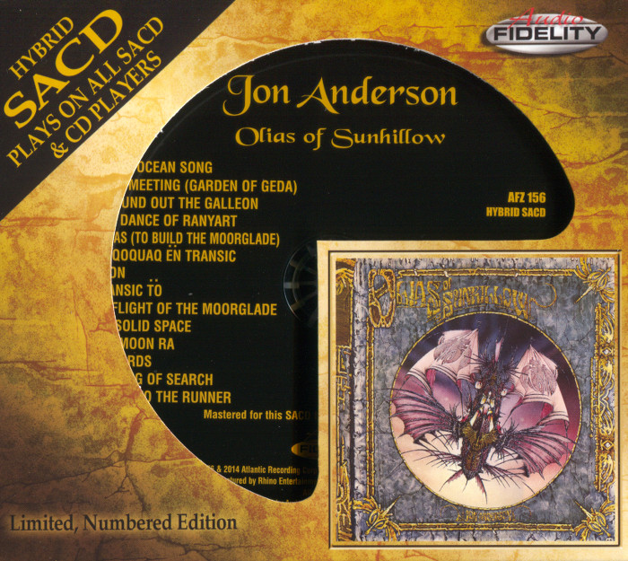 Jon Anderson – Olias Of Sunhillow (1976) [Audio Fidelity 2014] SACD ISO + Hi-Res FLAC