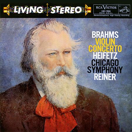 Jascha Heifetz, Fritz Reiner, Chicago Symphony Orchestra – Brahms: Violin Concerto (1955) [APO Remaster 2015] SACD ISO + Hi-Res FLAC
