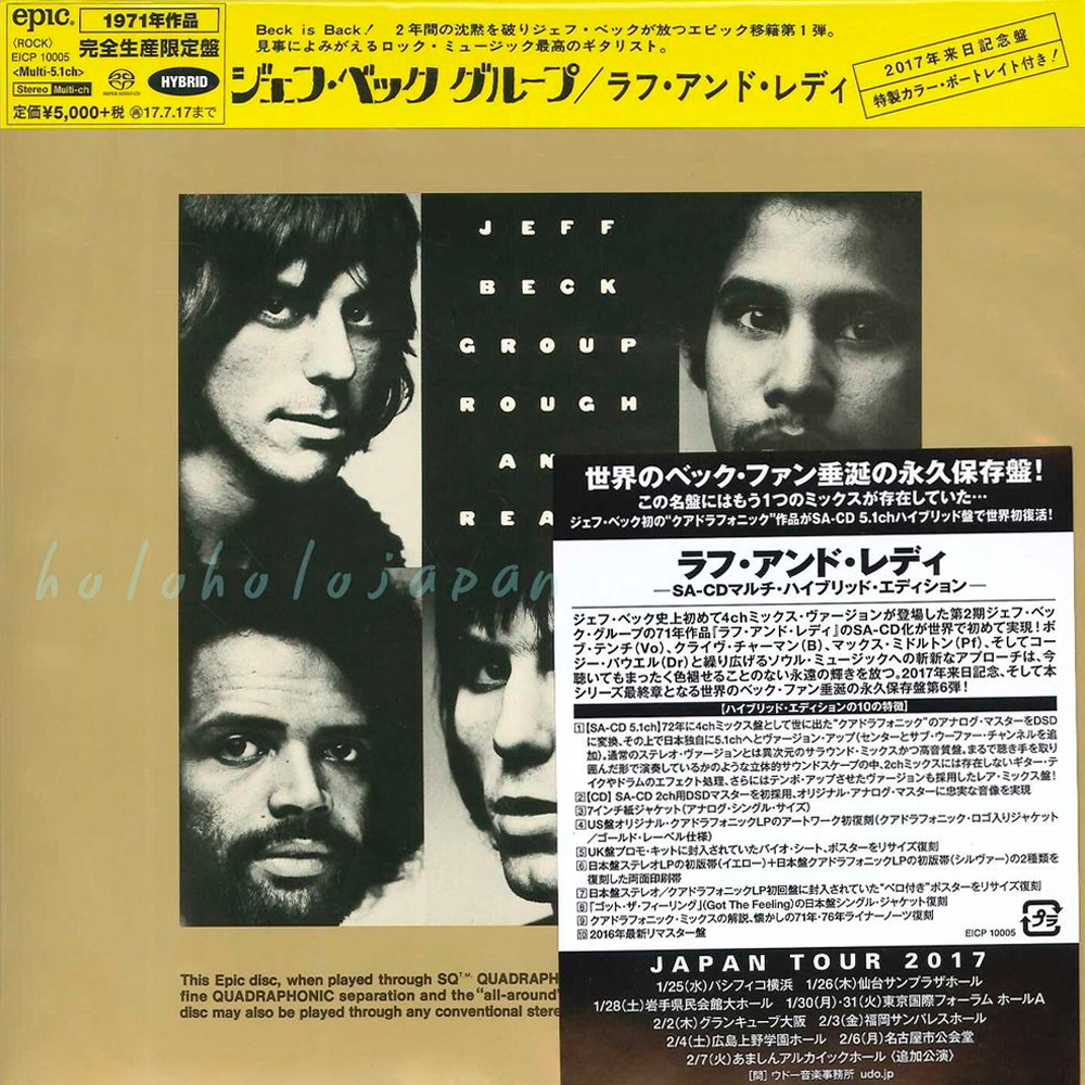 Jeff Beck Group – Rough And Ready (1971) [Japan 2017] SACD ISO + Hi-Res FLAC