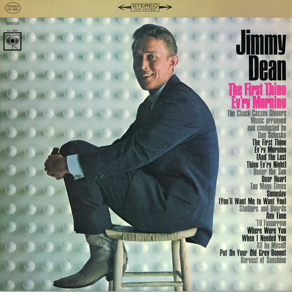 Jimmy Dean – The First Thing Ev’ry Morning (1965/2015) [Official Digital Download 24bit/96kHz]