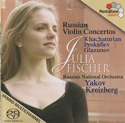 Julia Fischer – Russian Violin Concertos: Khachaturian / Prokofiev / Glazunov (2004) MCH SACD ISO + Hi-Res FLAC