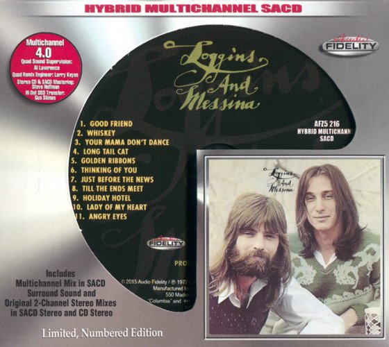 Loggins And Messina – Loggins And Messina (1972) [2015 Audio Fidelity AFZ5 216] SACD ISO + DSF DSD64 + Hi-Res FLAC
