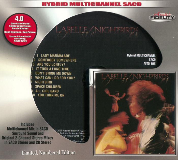 Labelle – Nightbirds (1974) [Audio Fidelity 2015] MCH SACD ISO + Hi-Res FLAC