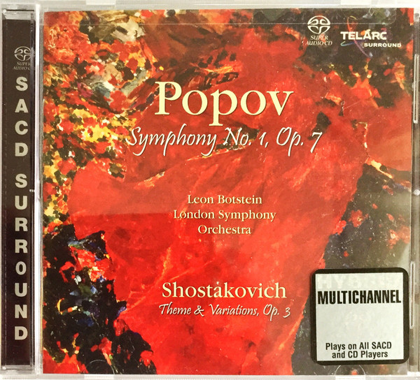 Leon Botstein, London Symphony Orchestra – Popov: Symphony No.1 & Shostakovich: Theme and Variations (2004) MCH SACD ISO + Hi-Res FLAC