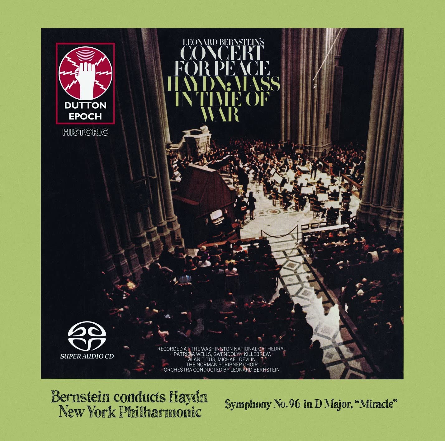 Leonard Bernstein, New York Philharmonic – Haydn: Mass In Time Of War & Symphony 96 (1973 & 1974) [Reissue 2017] MCH SACD ISO + Hi-Res FLAC
