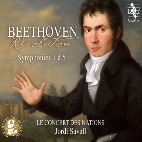 Jordi Savall, Le Concert des Nations – Beethoven – Révolution, Symphonies 1 à 5 (2020) [FLAC 24 bit, 88,2 kHz]