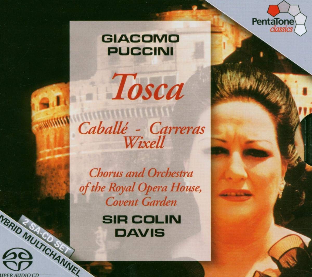 Monserrat Caballe, Jose Carreras, Sir Colin Davis, Royal Opera House – Puccini: Tosca (1976) [Reissue 2006] MCH SACD ISO + Hi-Res FLAC