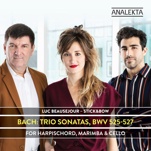 Luc Beauséjour – Bach: Trio Sonatas, BWV 525-527 for Harpsichord, Marimba & Cello (2021) [Official Digital Download 24bit/192kHz]