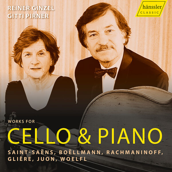 Reiner Ginzel - Saint-Saëns, Boëllmann & Others: Works for Cello & Piano (2023) [FLAC 24bit/44,1kHz] Download