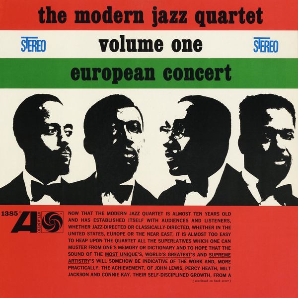 The Modern Jazz Quartet – European Concert, Vol. 1 (1960/2011) [Official Digital Download 24bit/192kHz]