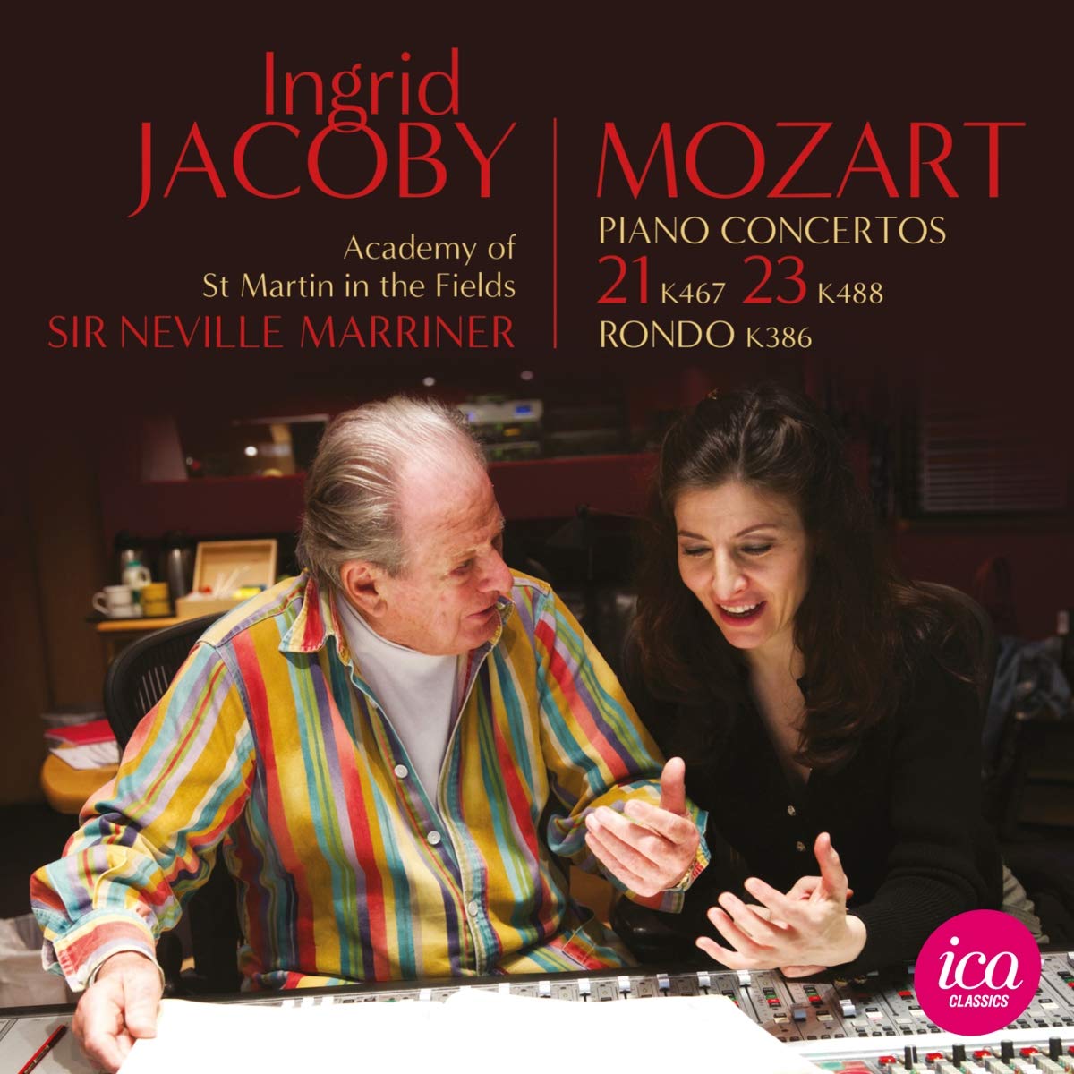 Ingrid Jacoby, Academy of St. Martin in the Fields, Sir Neville Marriner – Mozart: Piano Concertos Nos. 21, 23 & Rondo (2015) [Official Digital Download 24bit/96kHz]
