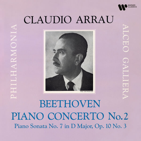 Claudio Arrau – Beethoven: Piano Concerto No. 2, Op. 19 & Piano Sonata No. 7, Op. 10 No. 3 (2023) [Official Digital Download 24bit/192kHz]