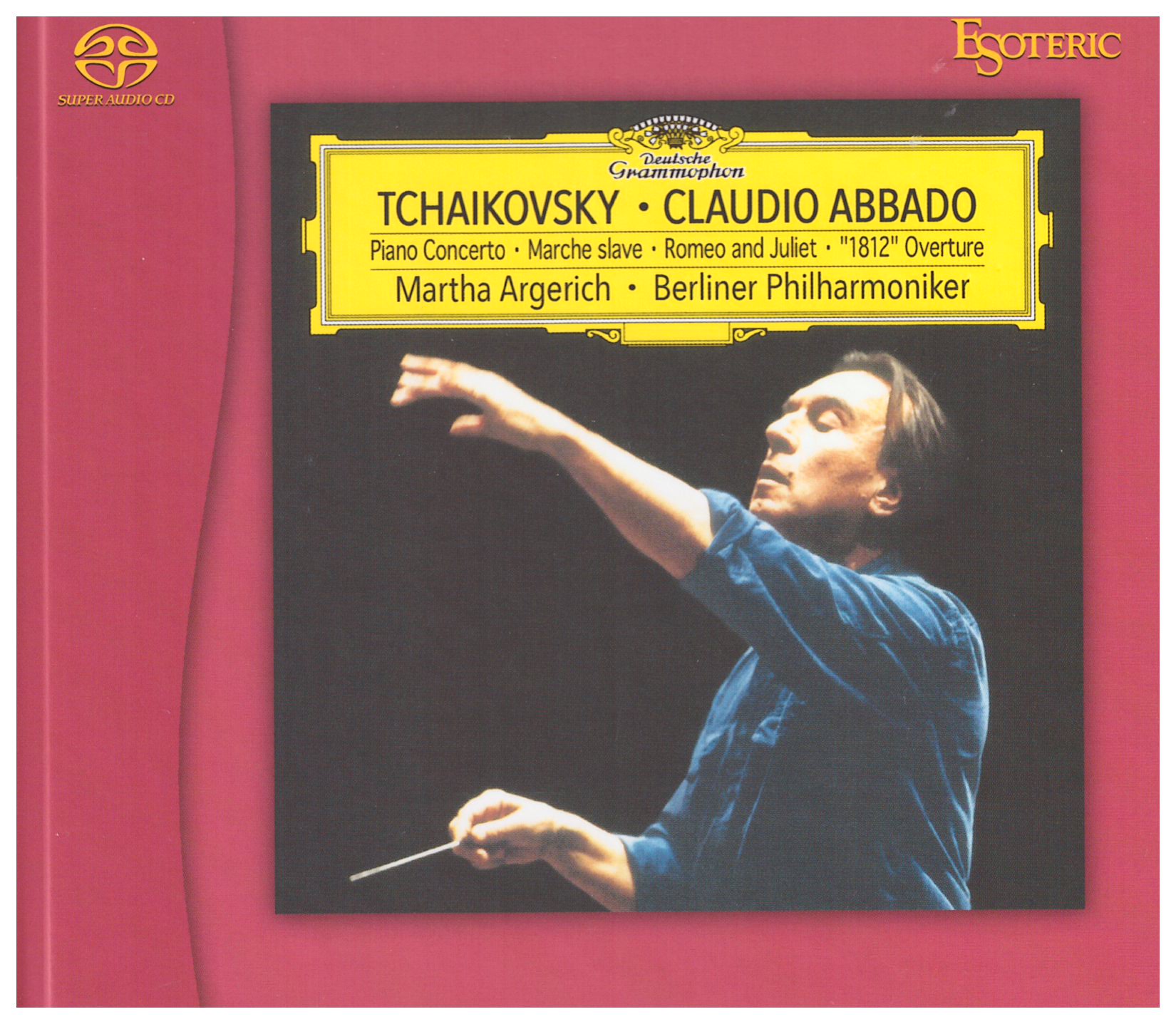 Martha Argerich, Berliner Philharmoniker, Claudio Abbado – Tchaikovsky: Piano Concerto No.1 (1995,1999/2021) DSF DSD64 + Hi-Res FLAC