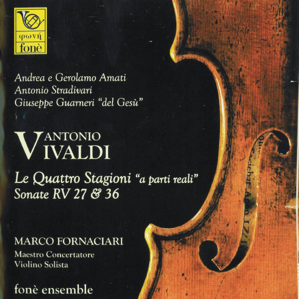 Marco Fornaciari – Vivaldi : Le quattro stagioni a parte reali – Sonate RV27 & RV36 (2001/2021) [Official Digital Download 24bit/96kHz]
