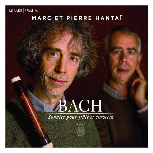 Marc Hantai, Pierre Hantai – J.S. Bach: Sonates pour flûte et clavecin (2018) [Official Digital Download 24bit/88,2kHz]