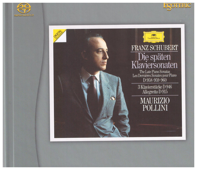 Maurizio Pollini – Schubert: Piano Sonatas Nos.20 & 21 (1987/2021) DSF DSD64 + Hi-Res FLAC
