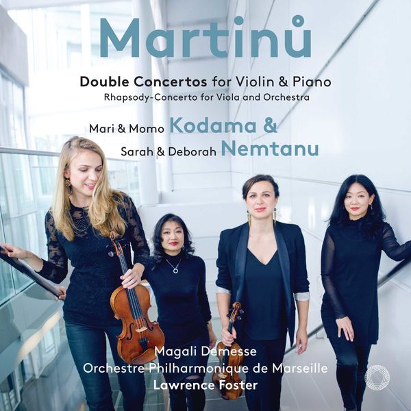 Deborah & Sarah Nemtanu, Momo & Mari Kodama – Martinů: Double Concertos (2018) [Official Digital Download 24bit/96kHz]