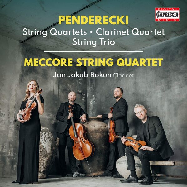 Meccore String Quartet – Penderecki: Clarinet & String Quartets & String Trio (2023) [FLAC 24bit/96kHz]