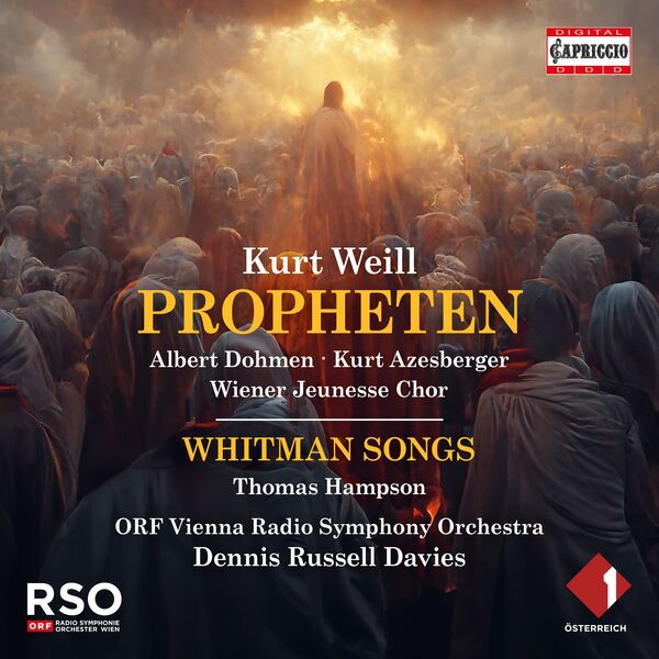 ORF Vienna Radio Symphony Orchestra, Dennis Russell Davies – Weill: Propheten (2023) [Official Digital Download 24bit/48kHz]