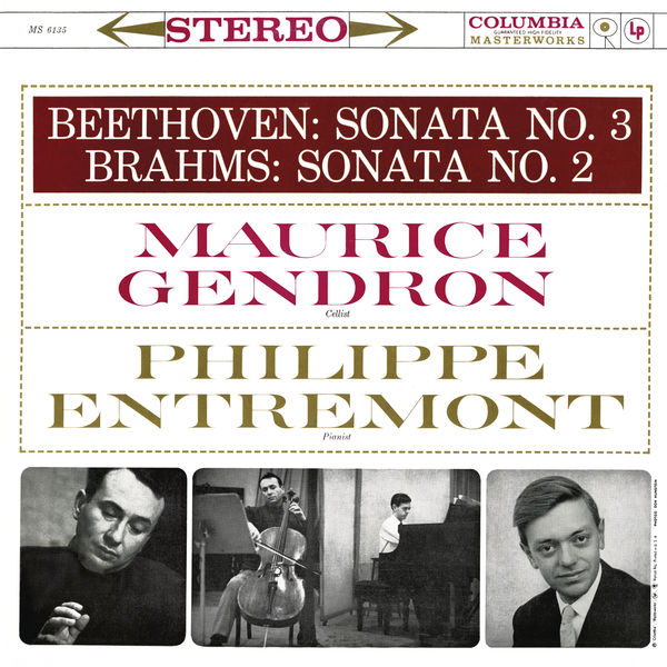 Maurice Gendron – Beethoven: Sonata No. 3 – Brahms: Sonata No. 2 (Remastered) (1960/2019) [Official Digital Download 24bit/192kHz]