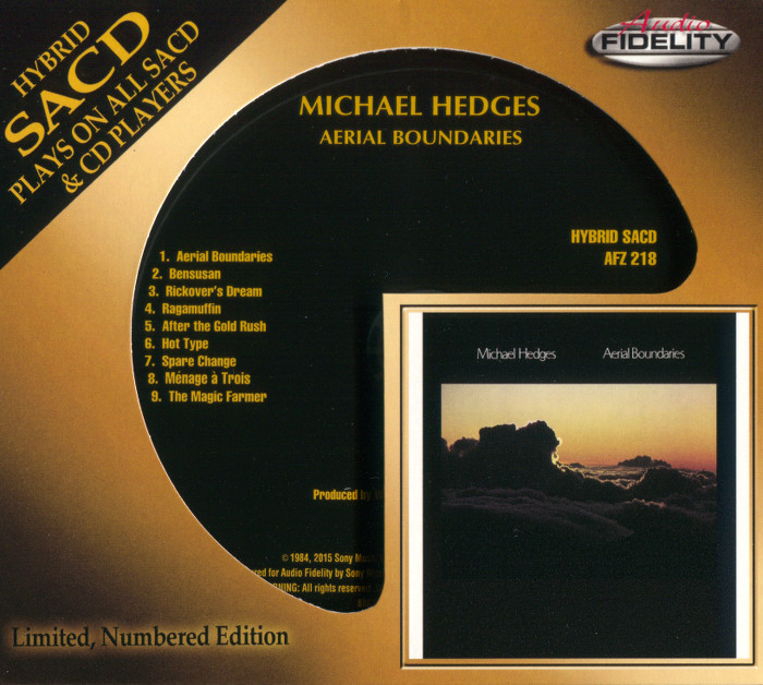Michael Hedges – Aerial Boundaries (1984) [Audio Fidelity 2015] SACD ISO + Hi-Res FLAC