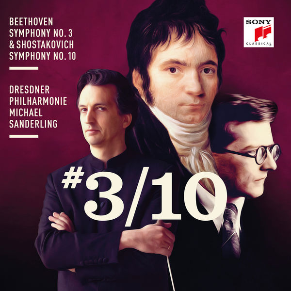 Michael Sanderling – Beethoven Symphony No. 3 & Shostakovich Symphony No. 10 (2017) [Official Digital Download 24bit/96kHz]