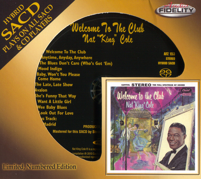 Nat King Cole – Welcome To The Club (1959) [Audio Fidelity 2013] SACD ISO + Hi-Res FLAC
