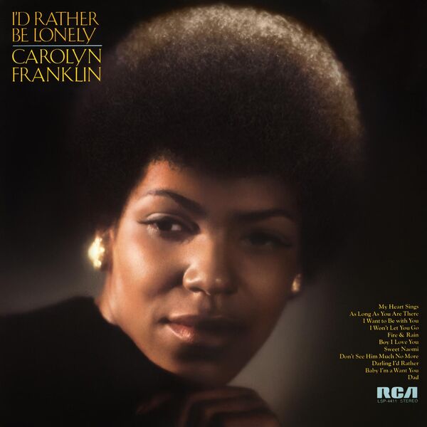 Carolyn Franklin - I'd Rather Be Lonely (1973/2023) [FLAC 24bit/192kHz]