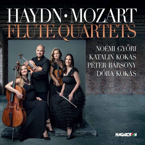 Noémi Győri, Katalin Kokas, Péter Bársony, Dóra Kokas – Haydn & Mozart: Flute Quartets (2021) [Official Digital Download 24bit/96kHz]