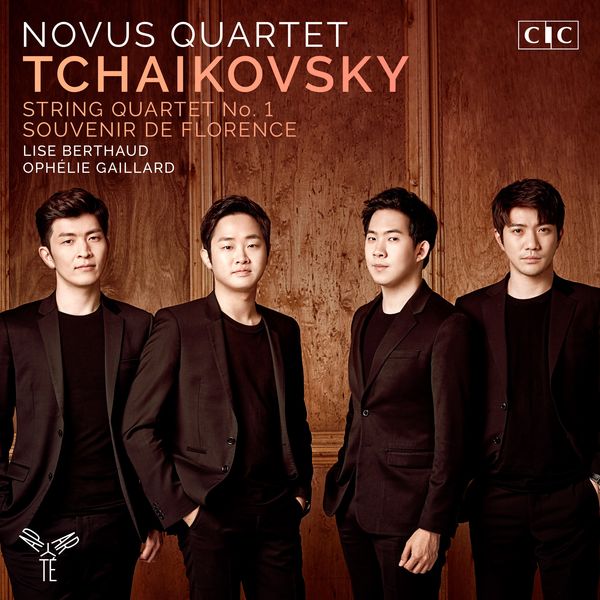 Novus Quartet, Ophélie Gaillard, Lise Berthaud – Tchaikovsky: String Quartet & Souvenir de Florence (2017) [Official Digital Download 24bit/88,2kHz]