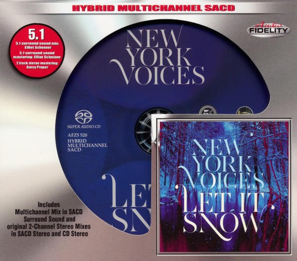 New York Voices – Let It Snow (2013) [Audio Fidelity 2014] MCH SACD ISO + Hi-Res FLAC