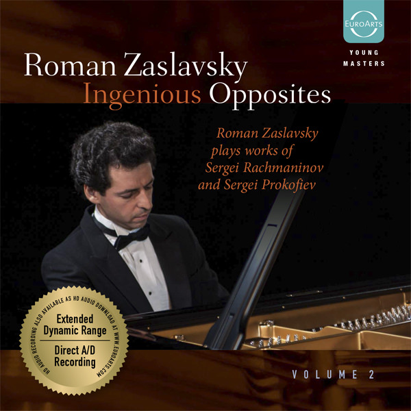 Roman Zaslavsky – Ingenious Opposites, Vol. 2: Roman Zaslavsky plays works of Sergei Rachmaninov and Sergei Prokofiev (2013) [Official Digital Download 24bit/96kHz]