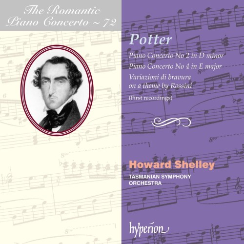 Howard Shelley, Tasmanian Symphony Orchestra – Potter: Piano Concertos Nos 2 & 4 (2017) [FLAC 24 bit, 96 kHz]