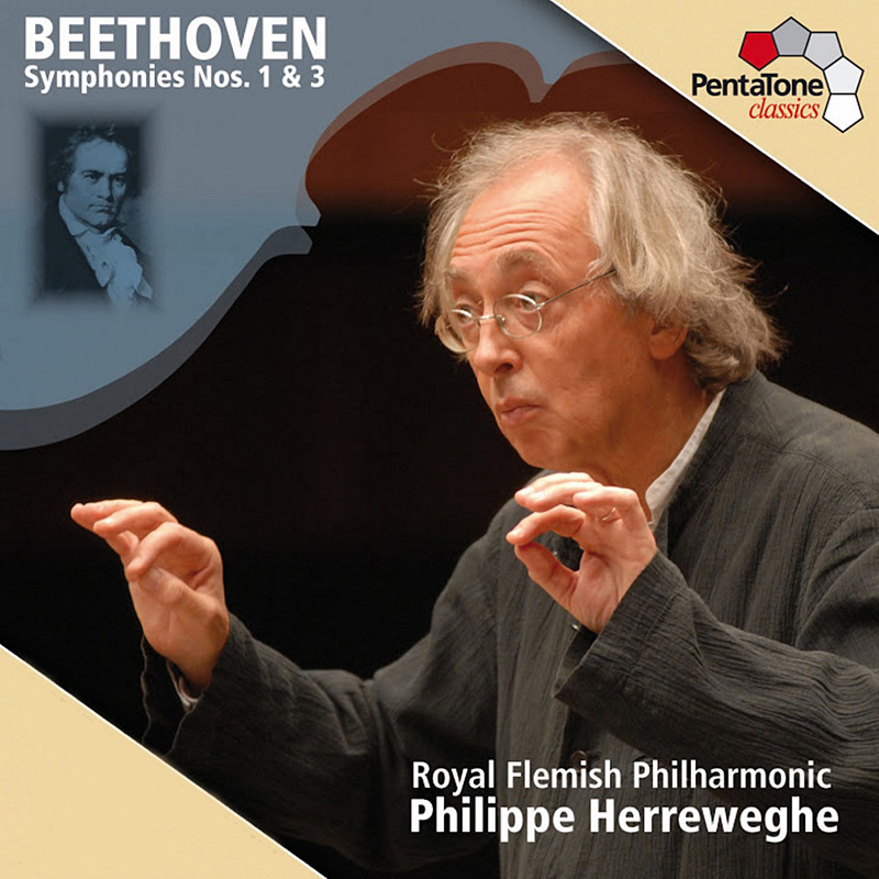 Royal Flemish Philharmonic, Philippe Herreweghe – Beethoven: Symphonies Nos. 1 & 3 (2008) MCH SACD ISO + DSF DSD64 + Hi-Res FLAC