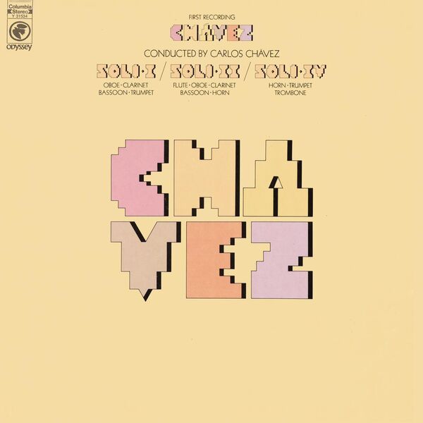 Carlos Chávez – Chávez Conducts Soli I & Soli II & Soli IV (2023 Remastered Version) (1972/2023) [Official Digital Download 24bit/192kHz]
