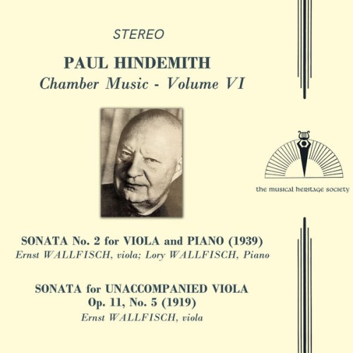 Ernst Wallfisch – Hindemith: Chamber Music, Vol. VI (2023) [FLAC 24 bit, 96 kHz]