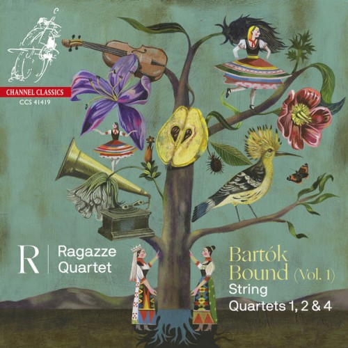 Ragazze Quartet – Bartók Bound – Vol. 1 (2019) [FLAC 24 bit, 192 kHz]