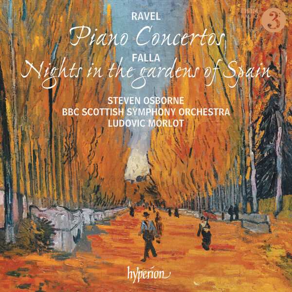 Steven Osborne; Ludovic Morlot: BBC Scottish Symphony Orchestra – Ravel: Piano Concertos; Falla: Nights in the gardens of Spain (2016) [Official Digital Download 24bit/96kHz]