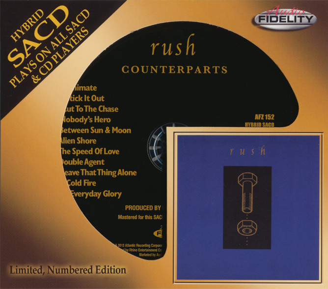 Rush – Counterparts (1993) [Audio Fidelity ‘2013] SACD ISO + Hi-Res FLAC