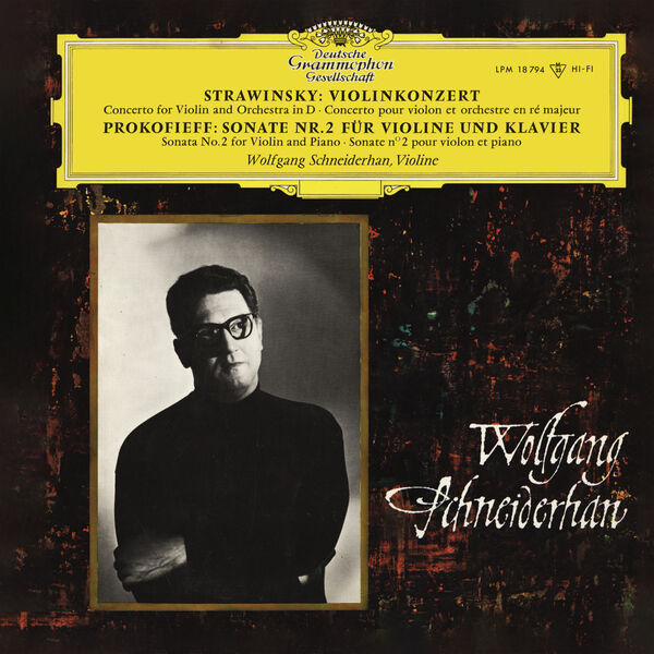 Wolfgang Schneiderhan - Stravinsky: Violin Concerto; Violin Sonata No. 2 (1963/2023) [FLAC 24bit/48kHz]